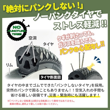 E-PARTON PLUS (イーパートンプラス) ノーパンク ロータイプ電動アシスト三輪自転車 ミムゴ