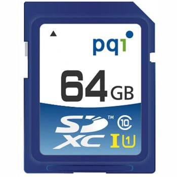 SDXCカード Class10 UHS-I対応 PQI