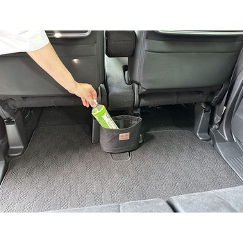 カー用品 IDEA LAB 抗菌消臭ごみ箱 重り入 プラウド