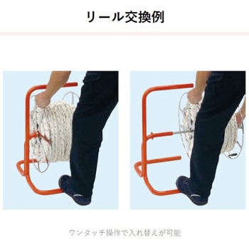 小型ロープリール ミノル工業