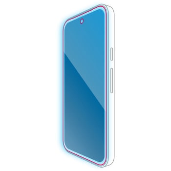 Google Pixel 9a ガラスフィルム 画面内指紋認証対応 高透明 ブルーライトカット 強化ガラス 表面硬度10H 指紋防止 飛散防止 気泡防止 エレコム