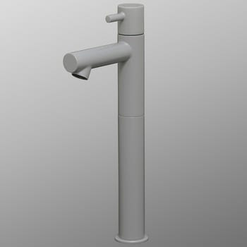 立水栓(単水栓)ロングボディ マットグレー KVK