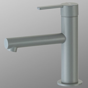 シングル混合栓 マットグレー KVK