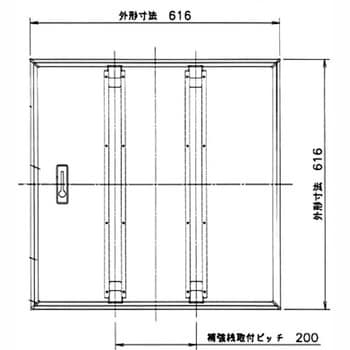 アルミ枠 床下収納庫 薄型タイプ・600角タイプ(マンション用) 吉川化成