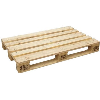 ヨーロッパ標準サイズ木製パレット ユーロパレット(EURO Pallet 800x1200x144mm) ホワイトバリーン