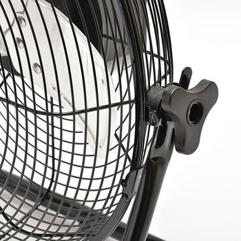 DCモーター充電式アルミブレードフロアファン 12インチ ビーカム