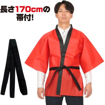 カラー不織布ハッピ 大人用 L アーテック(学校教材・教育玩具)