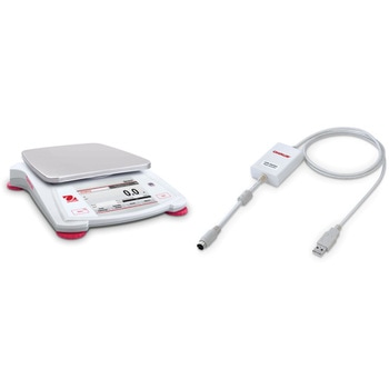 ポータブル天びん(スカウトSTXシリーズ)+USBデバイスインターフェイスキットセット オーハウス