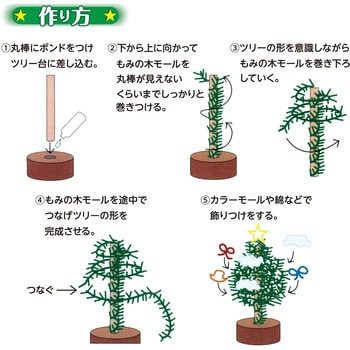 クリスマスツリー作り アーテック(学校教材・教育玩具)