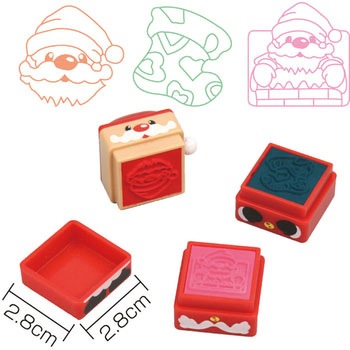 トリプルスタンプ サンタクロース アーテック[学校教材・教育玩具]