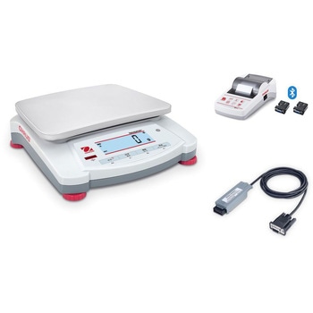 ポータブル天びん(ナビゲーターシリーズ)+プリンタ(Bluetoothモデル)+RS232インターフェイスキットセット オーハウス