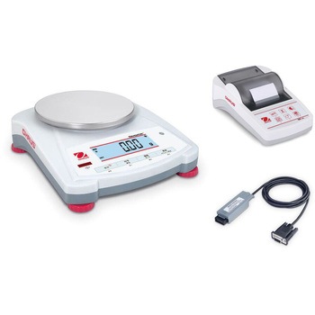 ポータブル天びん(ナビゲーターシリーズ)+プリンタ+RS232インターフェイスキットセット オーハウス