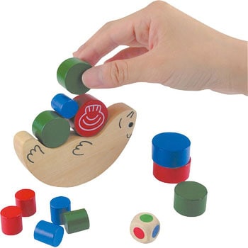 7592 ラッコバランス(木製玩具) 1個 アーテック(学校教材・教育玩具