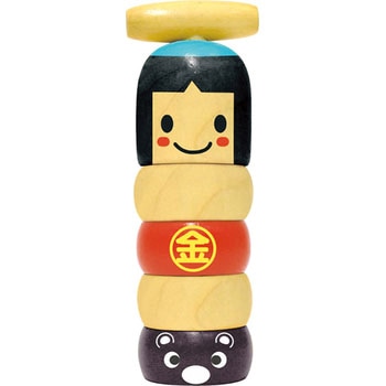 金太郎だるま落し(木製玩具) アーテック(学校教材・教育玩具)