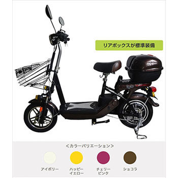 L6s 原付き電動バイク(低シートタイプ) 1台 bycle 【通販
