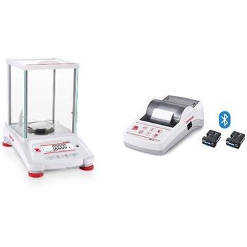 分析天びん(パイオニアPXシリーズ)+プリンタ(Bluetoothモデル)セット オーハウス