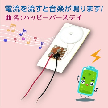 電子オルゴール(液体電池体験用) アーテック(学校教材・教育玩具)