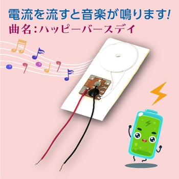 電子オルゴール(液体電池体験用) アーテック[学校教材・教育玩具]