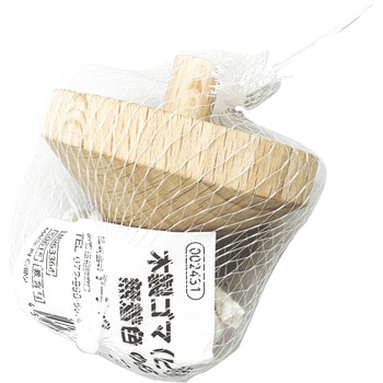 木製ゴマ(ヒモ付)無着色 Φ65 アーテック(学校教材・教育玩具)
