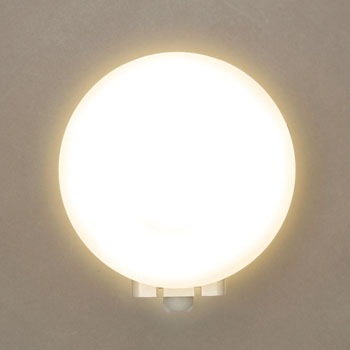 LEDポーチ灯 人感センサー付 丸型