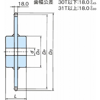 スプロケット RS100-1C - 椿本チエイン