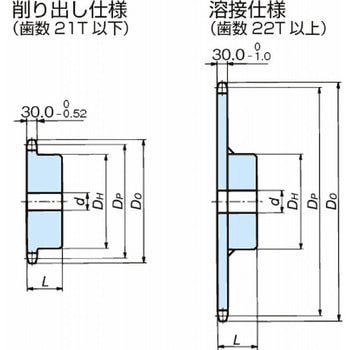 スプロケット RS160-1B 椿本チエイン