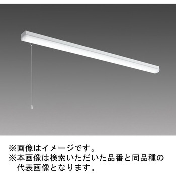 LEDライトユニット形ベースライト Myシリーズ 40形 直付形 トラフタイプ プルスイッチ付 三菱電機