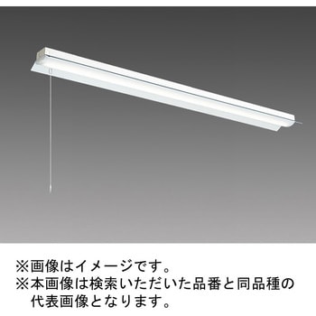 LEDライトユニット形ベースライト Myシリーズ 40形 直付形 笠付タイプ プルスイッチ付 三菱電機