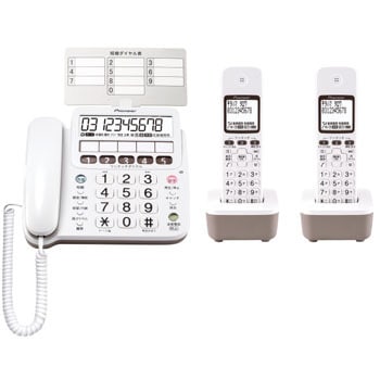 TF-SE15W-W デジタルコードレス留守番電話機 TF-SE15シリーズ 1台 