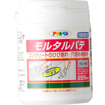 S017 モルタルパテ アサヒペン 1個(225mL) S017 【通販モノタロウ】