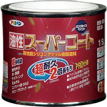 油性スーパーコート 1缶(0.2L) アサヒペン 【通販サイトMonotaRO】