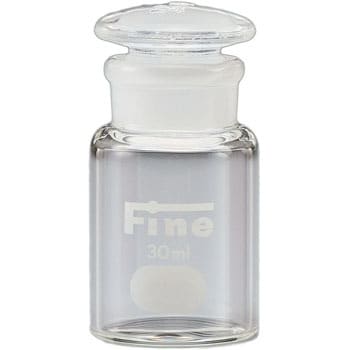 Fine 広口共通摺試薬瓶 硬質