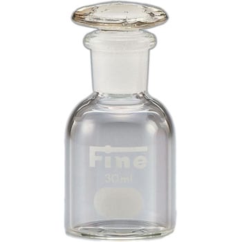 Fine 細口共通摺試薬瓶 硬質 TGK(東京硝子器械)
