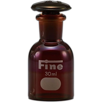 Fine 細口共通摺試薬瓶 硬質 TGK(東京硝子器械)
