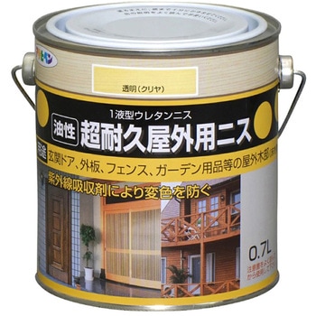 超耐久屋外用ニス アサヒペン