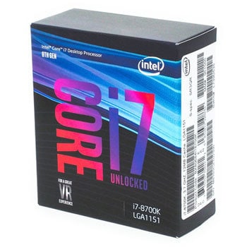 intel Core i7 8700k BOX12キャッシュ - PCパーツ