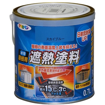 水性屋根用遮熱塗料 アサヒペン