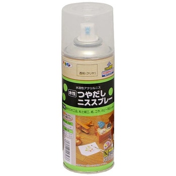 水性つや出しニススプレー アサヒペン