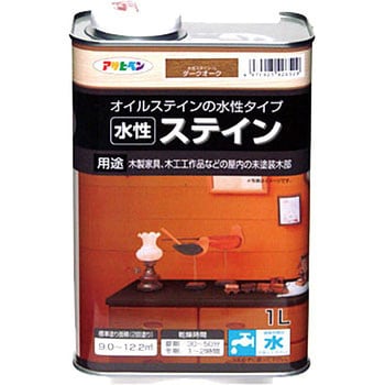 水性ステイン 1缶(1L) アサヒペン 【通販サイトMonotaRO】