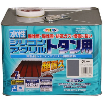 水性シリコンアクリルトタン用 アサヒペン