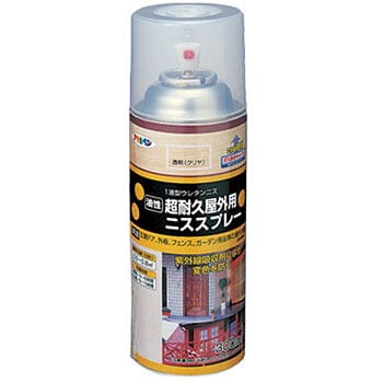 油性超耐久屋外用ニススプレー アサヒペン 屋外木部 透明 クリヤ 1本 300ml 通販モノタロウ