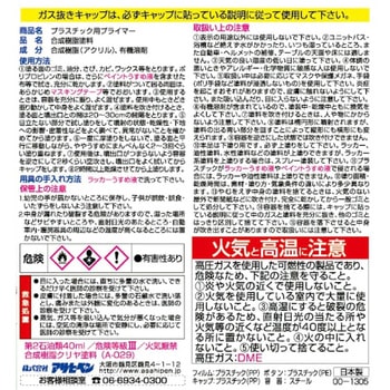 プラスチック用プライマー アサヒペン