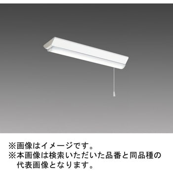 LEDライトユニット形ベースライト Myシリーズ 20形 直付形 逆富士タイプ リニューアルサイズ プルスイッチ付 三菱電機