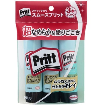 スティックのり スムーズプリット (Pritt)セリース PLUS(プラス)[文具]