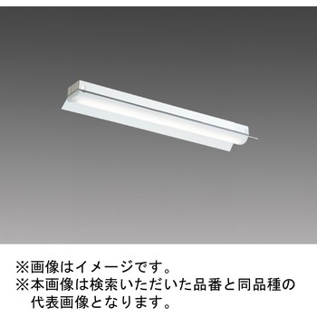 LEDライトユニット形ベースライト Myシリーズ 20形 直付形 笠付タイプ 三菱電機