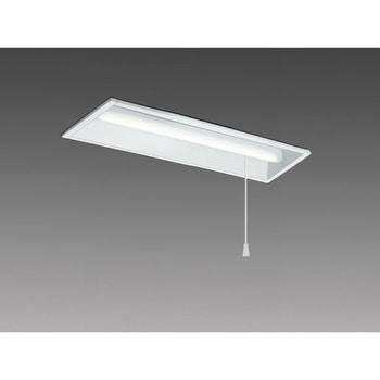 LEDライトユニット形ベースライト Myシリーズ 20形 埋込形 下面開放タイプ プルスイッチ付 三菱電機