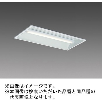 LEDライトユニット形ベースライト Myシリーズ 20形 埋込形 下面開放タイプ 三菱電機