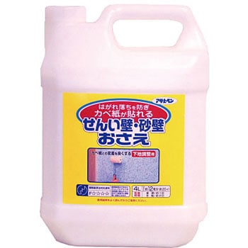 せんい壁砂壁おさえ アサヒペン 下地材 プライマー シーラー 通販モノタロウ せんい壁砂壁おさえ アサヒペン 下地材 プライマー シーラー 通販モノタロウ