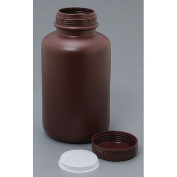 広口茶色瓶 瑞穂化成工業