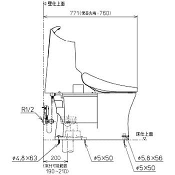 CES9313L#NG2 WL一体形便器GG1-800 1台 TOTO 【通販モノタロウ】